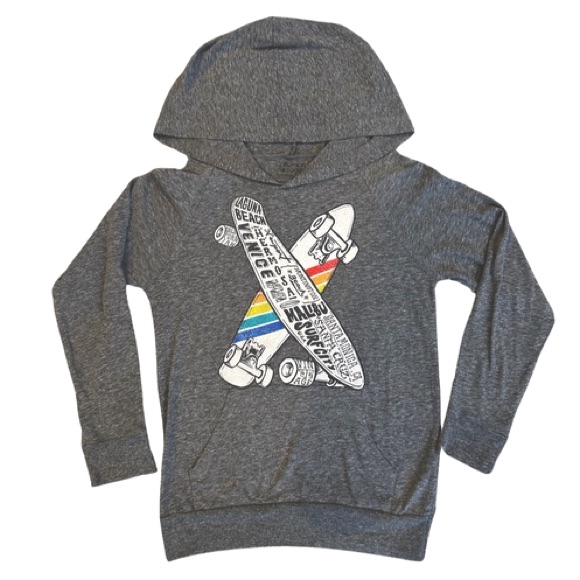 Californian Vintage Long Sleeve Hoodie, Size 6